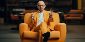 imagen que representa y simboliza seth godin y refuerza el concepto del contenido 🚀 20 Ideas para el Negocio Musical - Seth Godin