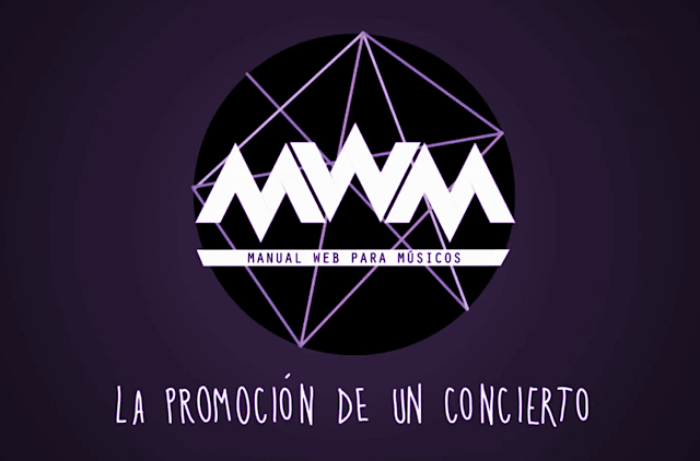 imagen que representa y simboliza y refuerza el concepto del contenido Manual Web Para Músicos - La promoción de un concierto