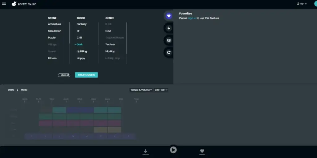 Ecrett Music, generador de música con IA para videos y contenido audiovisual
