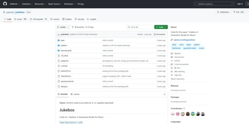 OpenAI Jukebox, proyecto experimental de inteligencia artificial para generación musical