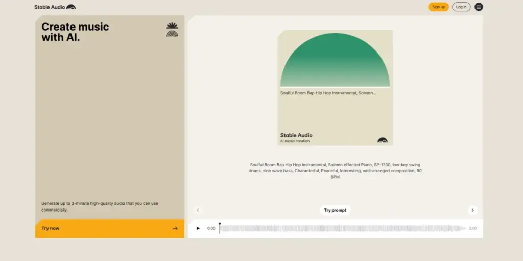 Stable Audio de Stability AI para generar música y audio con inteligencia artificial desde texto